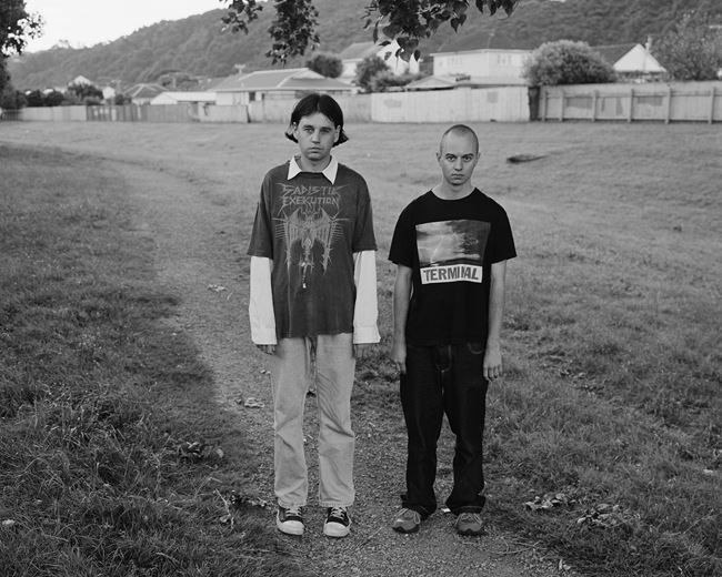 Untitled (Alex and Tommy), Wellington, New Zealand by Harry Culy contemporary artwork