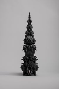 Throne(SiC/p_boy) by Kohei Nawa contemporary artwork sculpture