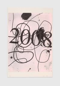2008 by Christopher Wool contemporary artwork painting