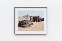 Johnny Basson, goatherd, Rooipad se Vlak, Pella, Northern Cape. by David Goldblatt contemporary artwork photography, print