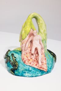 The Ascension of the Sugarman by Dorsa Asadi contemporary artwork ceramics