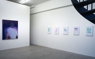 Exhibition view: Group Exhibition, Extended Ground, Galerie Urs Meile, Lucerne (23 November–9 February 2018). Courtesy Galerie Urs Meile.
