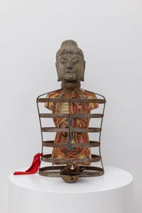 Buddha by Chong Gon Byun contemporary artwork mixed media