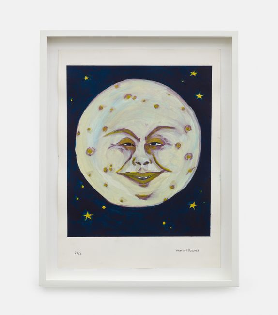 Luna by Marcel Dzama contemporary artwork