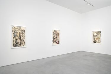 Exhibition view: Daniel Crews-Chubb, Statuesque, Roberts Projects, Los Angeles (September 16 - October 28, 2023). Courtesy of the artist and Roberts Projects, Los Angeles, California. Photo: Paul Salveson