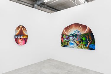 Contemporary art exhibition, Eliot Greenwald, The Wall at Almine Rech, Brussels, Belgium