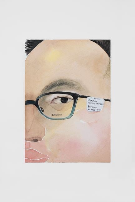 Self - portrait by John Ziqiang Wu contemporary artwork