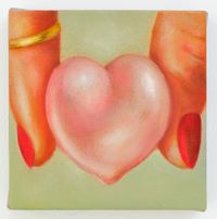 Gummy Heart by Tao Siqi contemporary artwork painting