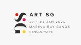 Contemporary art art fair, ART SG 2024 at Peres Projects, Berlin, Germany