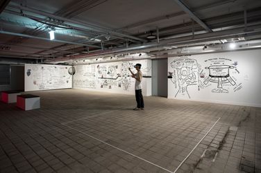 Lo-Def Film Factory (Francois Knoetze and Amy Louise Wilson), The Subterranean Imprint Archive, 2021-2023. Exhibition view of the 12th Seoul Mediacity Biennale THIS TOO, IS A MAP, SeMA Bunker, 2023. Photo: GLIMWORKERS. Courtesy of the Seoul Museum of Art