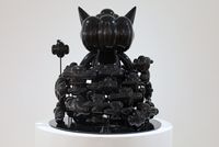 Black Viper by Parinya Sirisinsuk (Benzilla) contemporary artwork sculpture