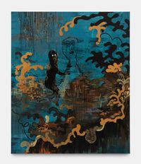 Creature from the Black Lagoon by Hélène Delprat contemporary artwork painting