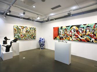 Exhibition view: JINGART 2018, Beijing (17–20 May 2018). Courtesy Galerie Dumonteil.