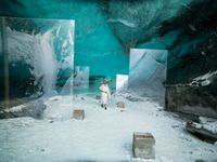 Stones Against Diamonds (Ice Cave) by Isaac Julien contemporary artwork photography