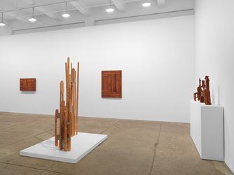 Exhibition view: Mildred Thompson, Throughlines: Assemblages and Works on Paper from the 1960s to the 1990s, Galerie Lelong & Co., New York (18 February–27 March 2021). Courtesy Galerie Lelong. 