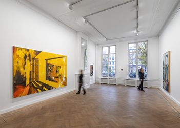 Exhibition view: Group Exhibition, The Painted Room, GRIMM, Amsterdam (3 November–22 December 2023). Courtesy GRIMM.