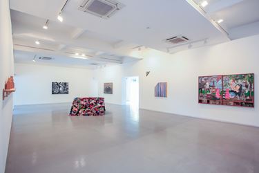 Exhibition view: Group Exhibition, Street Mining: Contemporary Art from the Philippines, Sundaram Tagore Gallery, Singapore (20 January—2 March 2018). Courtesy Sundaram Tagore Gallery.