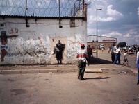 Soweto III by Ernest Pignon-Ernest contemporary artwork photography