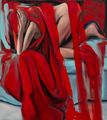 Red Blanket by Amanda Wall contemporary artwork 1