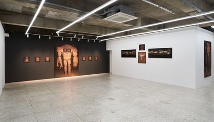 Exhibition view: Seunghwan Ha, Patchwork, THEO, Seoul (11 November–8 December 2023). Courtesy THEO.