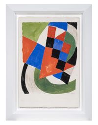 Rythme couleur by Sonia Delaunay contemporary artwork works on paper