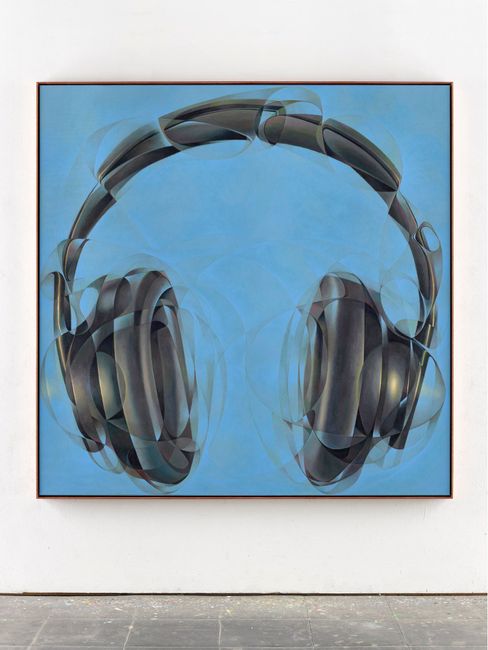 Headphones by René Wirths contemporary artwork