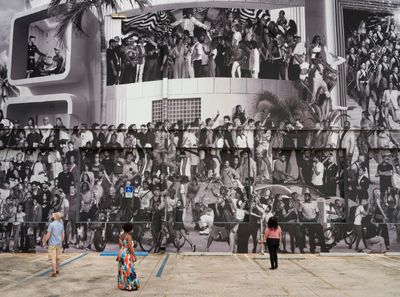 Superblue Reveals JR's Massive Photo Mural in Miami