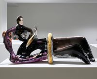 Reclining Figure by Osang Gwon contemporary artwork sculpture