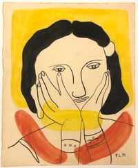Portrait by Fernand Léger contemporary artwork painting, works on paper
