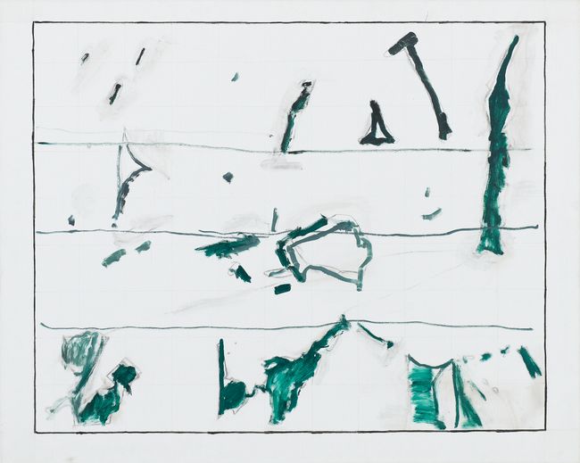 Sketch (La Mancha) by Raoul De Keyser contemporary artwork