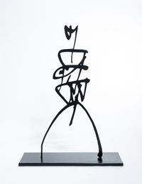 From the series Les Vigilants (i) by Rachid Koraïchi contemporary artwork sculpture
