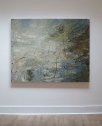 The Lake, Reflecting by Louise Balaam contemporary artwork painting, works on paper