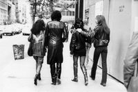 Diana Ross, Gene Simmons, Cher and Les Dudek, New York City by Bill Cunningham contemporary artwork photography