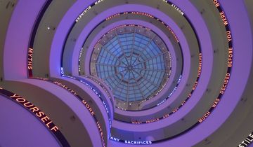 Jenny Holzer Lets the Light In at the Guggenheim
