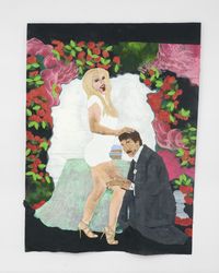 Bitch, I'm Britney by Katharien De Villers contemporary artwork painting, works on paper