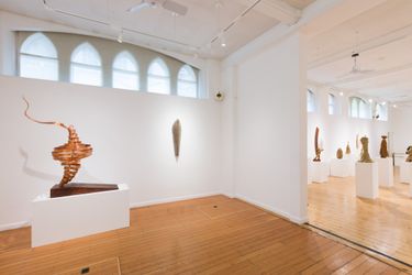 Exhibition view: LR Vandy, Twist, October Gallery, London (18 April–25 May 2024). Courtesy October Gallery. Photo: © Jonathan Greet.