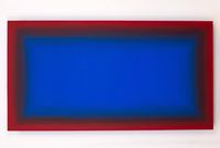 Blue (Red), Core Series by Ruth Pastine contemporary artwork painting, works on paper, sculpture