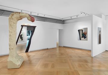 Exhibition view: Michelangelo Pistoletto, Origins and Consequences, Mazzoleni, London (27 September–21 December 2018). Courtesy Mazzoleni London Torino.