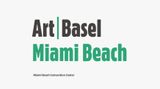 Contemporary art art fair, Art Basel Miami Beach at Perrotin, Paris Marais, France