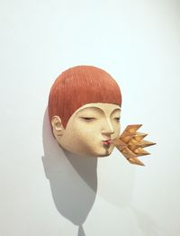 Word Going Out No.3 by Daisuke Teshima contemporary artwork sculpture
