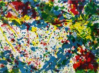Untitled by Sam Francis contemporary artwork print