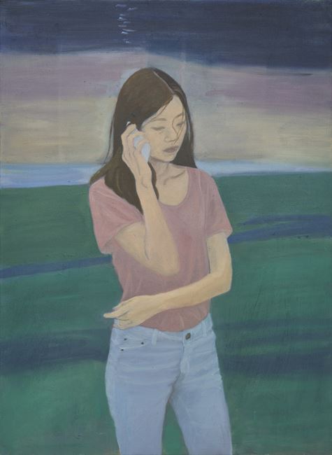 Moonlight-JE on the Phone by Dongwook Suh contemporary artwork