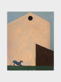 Haus und Hund 6 by Valentin Carron contemporary artwork painting
