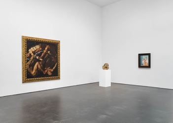 Exhibition view: Group Exhibition, Endless Enigma: Eight Centuries of Fantastic Art, David Zwirner, 20th Street, New York (12 September–27 October 2018). Courtesy David Zwirner.