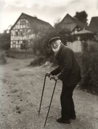 Alter Bauer (Old Farmer) by August Sander contemporary artwork photography