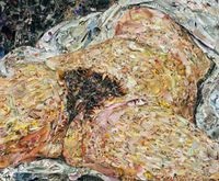 Pictures of Magazine: Origin of the World, after Courbet by Vik Muniz contemporary artwork painting