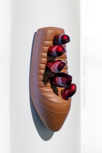 Fruiting Bodies (Shield) by Patricia Piccinini contemporary artwork sculpture