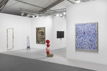 Exhibition view: Tina Kim Gallery, Frieze London (13–17 October 2021). Courtesy Tina Kim Gallery, New York.