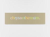 chrysanthemum. by Ricci Albenda contemporary artwork painting