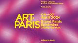 Contemporary art art fair, Art Paris 2024 at Galerie Tanit, Munich, Germany